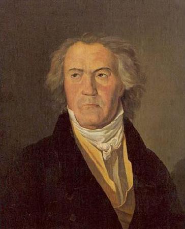Ferdinand Georg Waldmuller Picture representing Ludwig van Beethoven in 1823 Sweden oil painting art